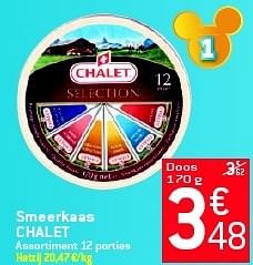 Promoties Smeerkaas chalet - Chalet - Geldig van 29/08/2012 tot 04/09/2012 bij Match