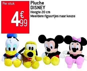Promoties Pluche disney - Disney - Geldig van 29/08/2012 tot 04/09/2012 bij Match