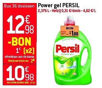 Promoties Power gel persil - Persil - Geldig van 29/08/2012 tot 04/09/2012 bij Match