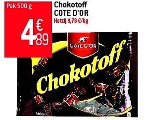 Promotions Chokotoff cote d`or - Cote D'Or - Valide de 29/08/2012 à 04/09/2012 chez Match
