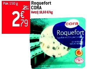 Promoties Roquefort cora - Cora - Geldig van 29/08/2012 tot 04/09/2012 bij Match