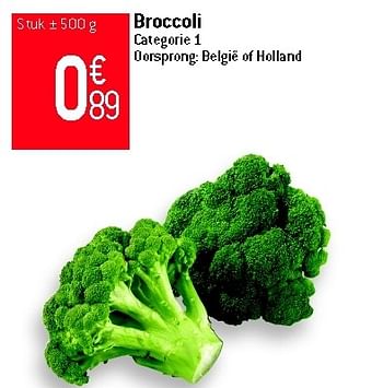 Promotions Broccoli - Produit Maison - Smatch - Valide de 29/08/2012 à 04/09/2012 chez Smatch