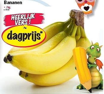 Promoties Bananen - Huismerk - Lidl - Geldig van 30/08/2012 tot 05/09/2012 bij Lidl