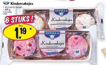 Promotions Kindercakejes - Estella - Valide de 30/08/2012 à 05/09/2012 chez Lidl