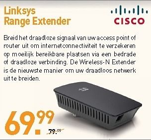 Promoties Linksys ae2500 dual-band wireless-n usb adapter - Cisco - Geldig van 31/08/2012 tot 09/09/2012 bij Aksioma