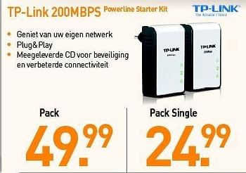 Promoties Tp-link 200mbps - TP-LINK - Geldig van 31/08/2012 tot 09/09/2012 bij PC Center