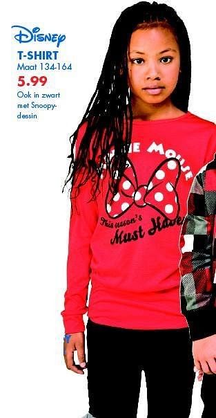 Promoties T-shirt - Disney - Geldig van 01/09/2012 tot 15/09/2012 bij Zeeman