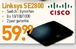 Promotions Linksys se2800 - Cisco - Valide de 03/09/2012 à 30/09/2012 chez VCD