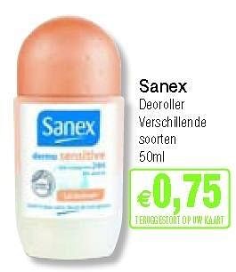 Promotions Deoroller - Sanex - Valide de 03/09/2012 à 30/09/2012 chez Intermarche