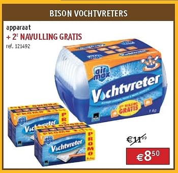 Promoties Bison vochtvreters - Bison - Geldig van 03/09/2012 tot 30/09/2012 bij Bouwcenter Frans Vlaeminck