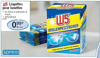 Lingettes pour lunettes - lidl.ch