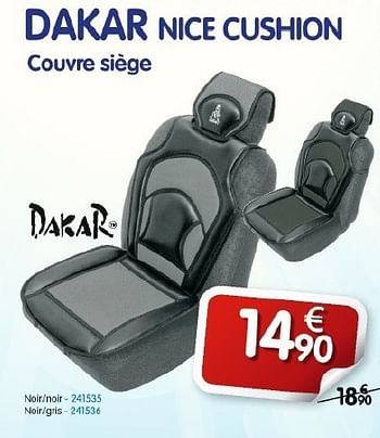 Promotions Couvre siège - Dakar - Valide de 10/09/2012 à 09/10/2012 chez Auto 5