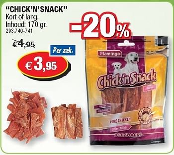 Promoties Chick’n’snack - Flamingo - Geldig van 19/09/2012 tot 07/10/2012 bij Hubo