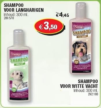 Promoties Shampoo voor langharigen - Flamingo - Geldig van 19/09/2012 tot 07/10/2012 bij Hubo