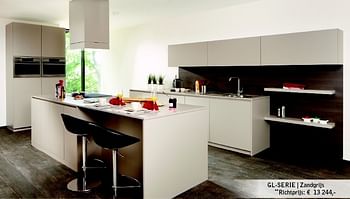 Promotions Gl-serie zandgrijs - Produit maison - Cuisines Dovy - Valide de 01/10/2012 à 31/10/2012 chez Cuisines Dovy