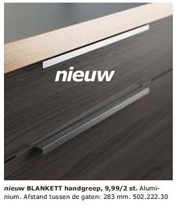 Jasje Doordringen Gevoel van schuld Huismerk - Ikea Nieuw blankett handgreep - Promotie bij Ikea