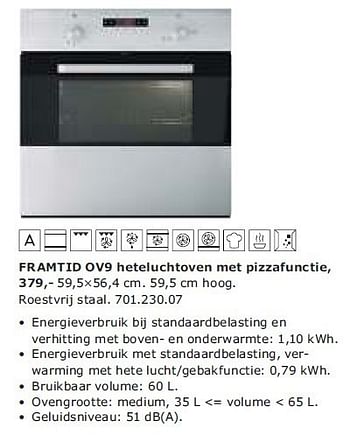 Dankbaar Trouw Beeldhouwer Huismerk - Ikea Framtid ov9 heteluchtoven met pizzafunctie - Promotie bij  Ikea