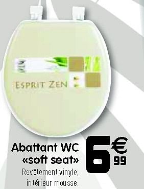 Abattant wc 2024 mousse gifi