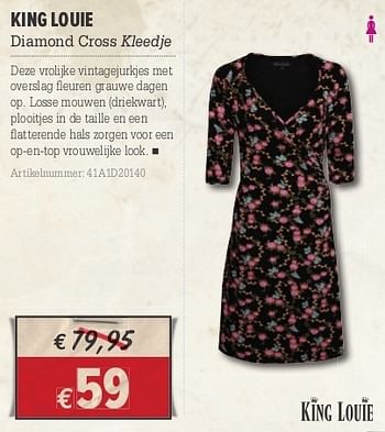 Promoties King louie diamond cross kleedje - King Louie - Geldig van 10/10/2012 tot 28/10/2012 bij A.S.Adventure