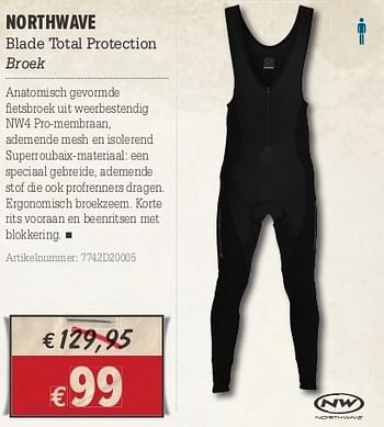 Promoties Northwave blade total protection broek - Northwave - Geldig van 10/10/2012 tot 28/10/2012 bij A.S.Adventure