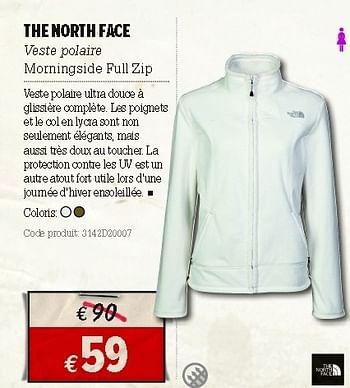 Promoties The north face veste polaire morningside full zip - The North Face - Geldig van 10/10/2012 tot 28/10/2012 bij A.S.Adventure