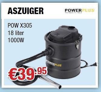 Promoties Aszuiger pow x305 - Powerplus - Geldig van 11/10/2012 tot 24/10/2012 bij Cevo Market