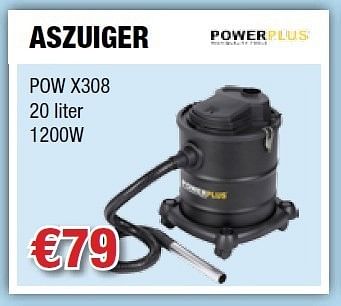 Promoties Aszuiger pow x308 - Powerplus - Geldig van 11/10/2012 tot 24/10/2012 bij Cevo Market