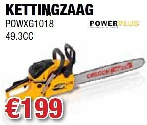 Promoties Kettingzaag powxg1018 - Powerplus - Geldig van 11/10/2012 tot 24/10/2012 bij Cevo Market