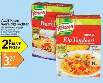 Promoties Alle knorr wereldgerechten - Knorr - Geldig van 15/10/2012 tot 21/10/2012 bij Albert Heijn