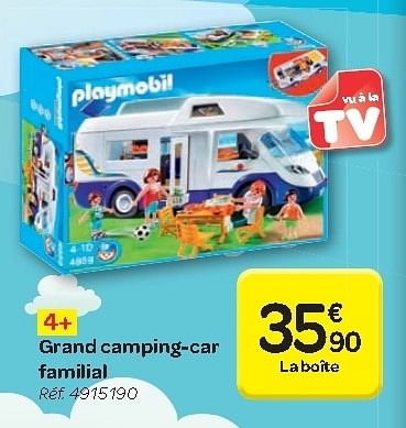 camping playmobil carrefour