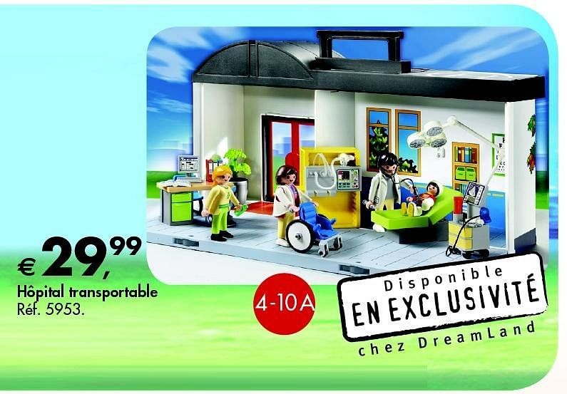 playmobil hopital dreamland