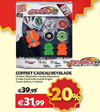 Promotions Coffret cadeau beyblade - Beyblade - Valide de 23/10/2012 à 12/11/2012 chez Fun