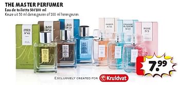 Promoties The master perfumer eau de toilette 50-100 ml - The Master Perfumer - Geldig van 23/10/2012 tot 04/11/2012 bij Kruidvat