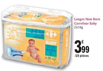 Promotion Carrefour Market Langes New Born Carrefour Baby Carrefour Bebe Grossesse Valide Jusqua 4 Promobutler