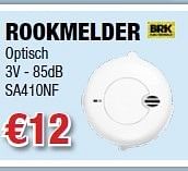 Promoties Rookmelder - BRK - Geldig van 25/10/2012 tot 07/11/2012 bij Cevo Market