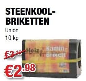 Promoties Steenkoolbriketten - Huismerk - Cevo - Geldig van 25/10/2012 tot 07/11/2012 bij Cevo Market