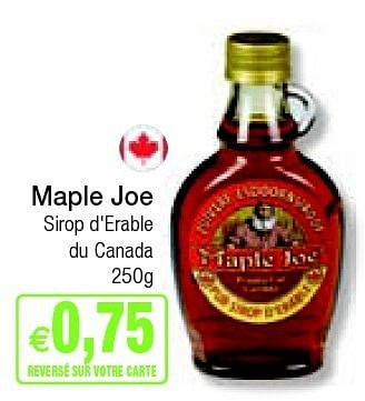 Sirop d'érable Maple Joe® - 250g
