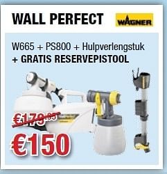Promoties Wall perfect - Wagner Spraytechnic - Geldig van 08/11/2012 tot 21/11/2012 bij Cevo Market