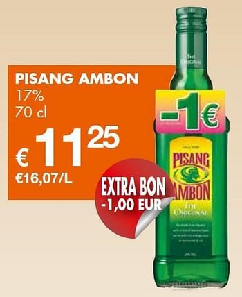 Promoties Pisang ambon - Pisang - Geldig van 09/11/2012 tot 22/11/2012 bij Cobeli