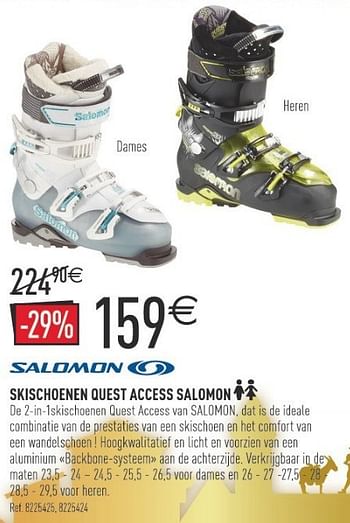 Promoties Skischoenen quest access salomon - Salomon - Geldig van 10/11/2012 tot 06/12/2012 bij Decathlon