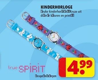 Kruidvat kinderhorloge 2025