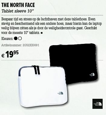 Promoties The north face tablet sleeve - The North Face - Geldig van 05/12/2012 tot 31/12/2012 bij A.S.Adventure