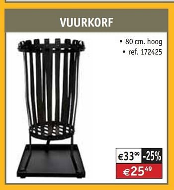 Promoties Vuurkorf - Huismerk - Bouwcenter Frans Vlaeminck - Geldig van 06/12/2012 tot 31/12/2012 bij Bouwcenter Frans Vlaeminck