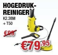 Promoties Karcher hogedrukreiniger k2.38m - Kärcher - Geldig van 06/12/2012 tot 31/12/2012 bij Cevo Market