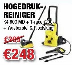 Promoties Karcher hogedrukreiniger k4.600 md - Kärcher - Geldig van 06/12/2012 tot 31/12/2012 bij Cevo Market