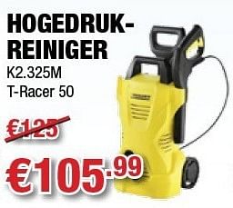 Promoties Karcher hogedrukreiniger k2.325m - Kärcher - Geldig van 06/12/2012 tot 31/12/2012 bij Cevo Market