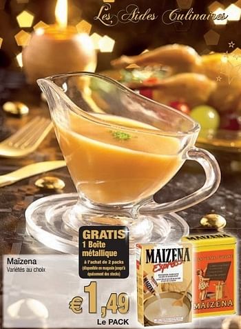 promotion Intermarche: Maïzena - Maizena (Alimentation ...