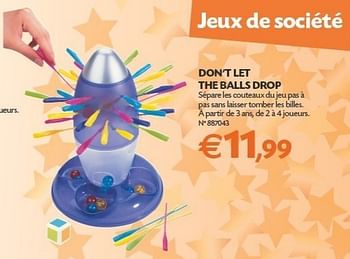 Promotions Don`t let the balls drop - Produit maison - Fun - Valide de 18/12/2012 à 31/12/2012 chez Fun