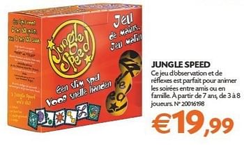 Promotions Jungle speed - Asmodee - Valide de 18/12/2012 à 31/12/2012 chez Fun