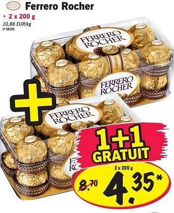 Promo Ferrero rocher chez Lidl